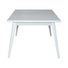 Capeside Cottage Rectangular Leg Table in Royal Black
