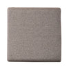Arrowcreek Upholstered Console Stool in Weathered Stone