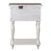 Magnolia Manor Leg Nightstand in Antique White image