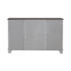 River Place 9 Drawer Dresser in Riverstone White and Tobacco