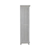 River Place Armoire in Riverstone White and Tobacco