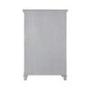 River Place Armoire in Riverstone White and Tobacco