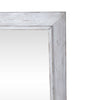 River Place Mirror in Riverstone White and Tobacco