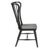 River Place Windsor Back Side Chair - Black (RTA)