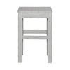 Liberty Furniture River Place Console Stool in Riverstone White & Tobacco