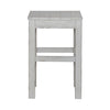 River Place Console Stool in Riverstone White & Tobacco