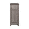 River Place Breakfront Server in Riverstone Gray & Tobacco
