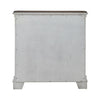 Magnolia Manor Accent Cabinet in Antique White & Weathered Bark EST SHIP TIME APPX 4 WEEKS image
