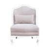 Magnolia Manor Upholstered Accent Chair in Antique White