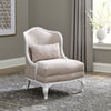 Magnolia Manor Upholstered Accent Chair in Antique White image