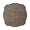 Magnolia Manor Round Accent Table in Antique White Base w/ Weathered Bark Tops image