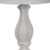Magnolia Manor Round Accent Table in Antique White Base w/ Weathered Bark Tops image