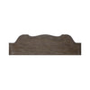 Magnolia Manor 56 Inch Hall Console Table in Antique White Base w/ Weathered Bark Tops image