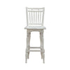 Magnolia Manor Spindle Back Swivel Bar Stool image