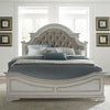 Magnolia Manor King California Upholstered Bed, Dresser & Mirror