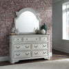 Magnolia Manor King California Panel Bed, Dresser & Mirror, Chest, Night Stand