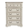 Magnolia Manor King California Panel Bed, Dresser & Mirror, Chest, Night Stand