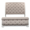 Magnolia Manor King Uph Sleigh Bed, Dresser & Mirror, Night Stand
