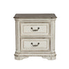 Magnolia Manor Queen Uph Sleigh Bed, Dresser & Mirror, Night Stand