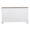 Magnolia Manor Leg 9 Drawer Dresser in Antique White
