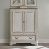 Magnolia Manor Door Chest in Antique White image