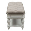 Magnolia Manor Bed Bench in Antique White