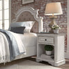 Magnolia Manor 1 Drawer Night Stand in Antique White