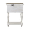 Magnolia Manor Leg Nightstand in Antique White image