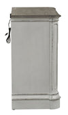 Liberty Magnolia Manor 3 Drawer Bedside Chest in Antique White