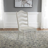 Liberty Furniture Magnolia Manor Ladder Back Side Chair in Antique White (Set of 2) image