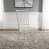 Liberty Furniture Magnolia Manor Spindle Back Side Chair (Set of 2) in Antique White