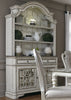 Liberty Furniture Magnolia Manor Display China in Antique White