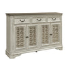 Magnolia Manor Hall Buffet in Antique White