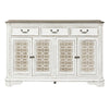Magnolia Manor Hall Buffet in Antique White image