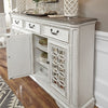 Liberty Furniture Magnolia Manor Hall Buffet in Antique White