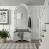 Liberty Magnolia Manor Hall Tree Set in Antique White