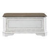 Magnolia Manor Storage Trunk in Antique White