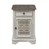Liberty Magnolia Manor Chair Side Table in Antique White image