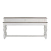 Liberty Magnolia Manor Console Bar Table in Antique White