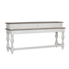 Magnolia Manor Console Bar Table in Antique White