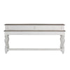 Magnolia Manor Console Bar Table in Antique White