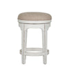 Liberty Magnolia Manor Console Swivel Stool in Antique White image