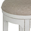 Magnolia Manor Console Swivel Stool in Antique White image