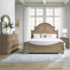 Magnolia Manor Queen Panel Bed, Dresser & Mirror, Night Stand image