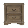 Magnolia Manor II 2 Drawer Nightstand in Weathered Bisque