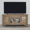 Liberty Furniture Magnolia Manor Entertainment TV Stand in Weathered Bisque image