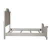 Liberty Furniture Bayside King Panel Bed in Antique White