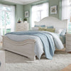 Liberty Furniture Bayside King Panel Bed in Antique White image