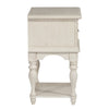 Liberty Funiture Bayside Leg Nightstand in Antique White