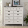 Allyson Park 11 Drawer Chesser in Wirebrushed White image